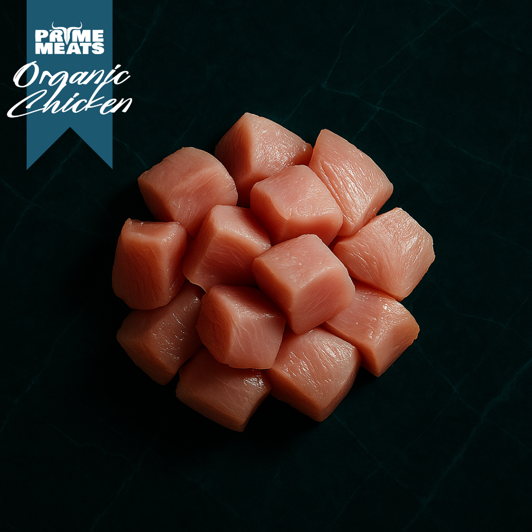FRESH BONELESS CHICKEN CUBES