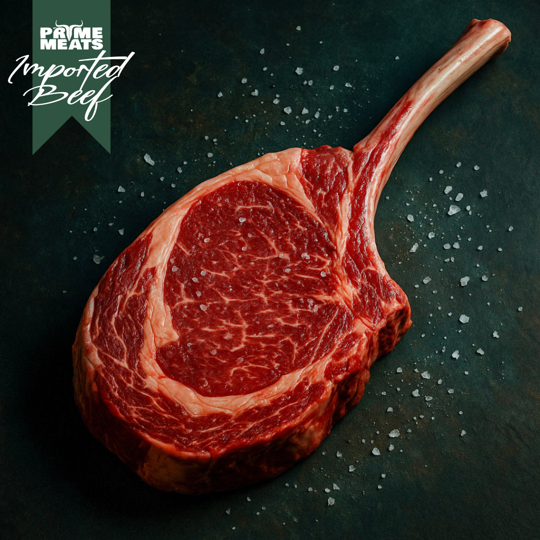 CARRARA AUSTRALIAN WAGYU ANGUS TOMAHAWK STEAK BMS 6-7